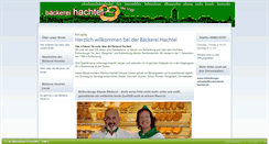 Desktop Screenshot of info.baeckerei-hachtel.de